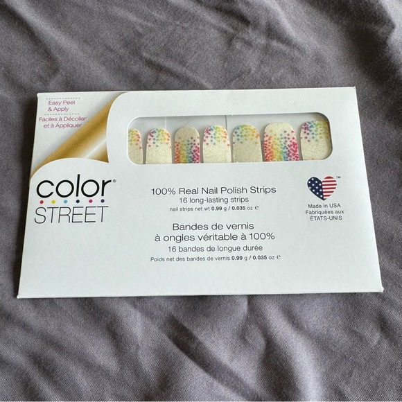 *Retired* Color Street: Celebrate Differences | Awareness Set White Rainbow - Picture 3 of 14